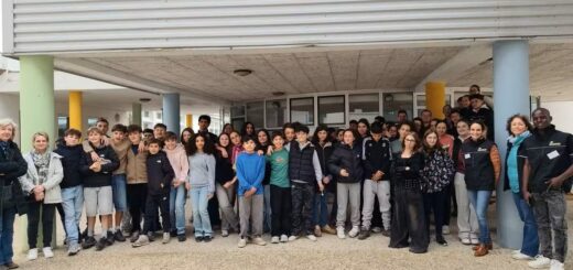 Tous réunis pour une grande photo de famille. ©Photo G.M.